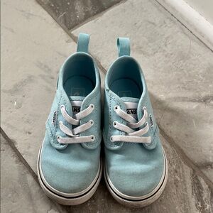Vans Kids Sky Blue Sneakers